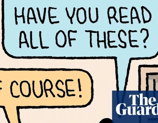 Tom Gould on Bookish Lies - Cartoon