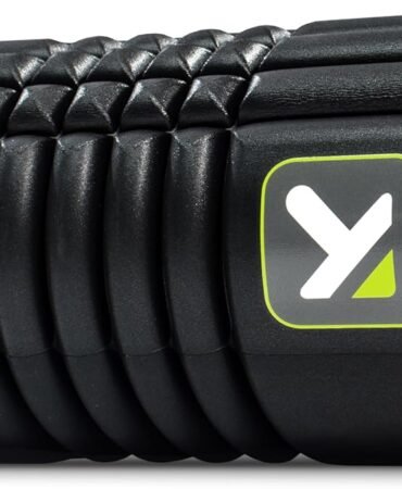TriggerPoint Grid 1.0 Foam Roller - 13" Multi-Density Massage Roller for Deep Tissue & Muscle Recovery - Relieves Tight, Sore Muscles & Kinks, Improves Mobility & Circulation - Targets Key Body Parts
