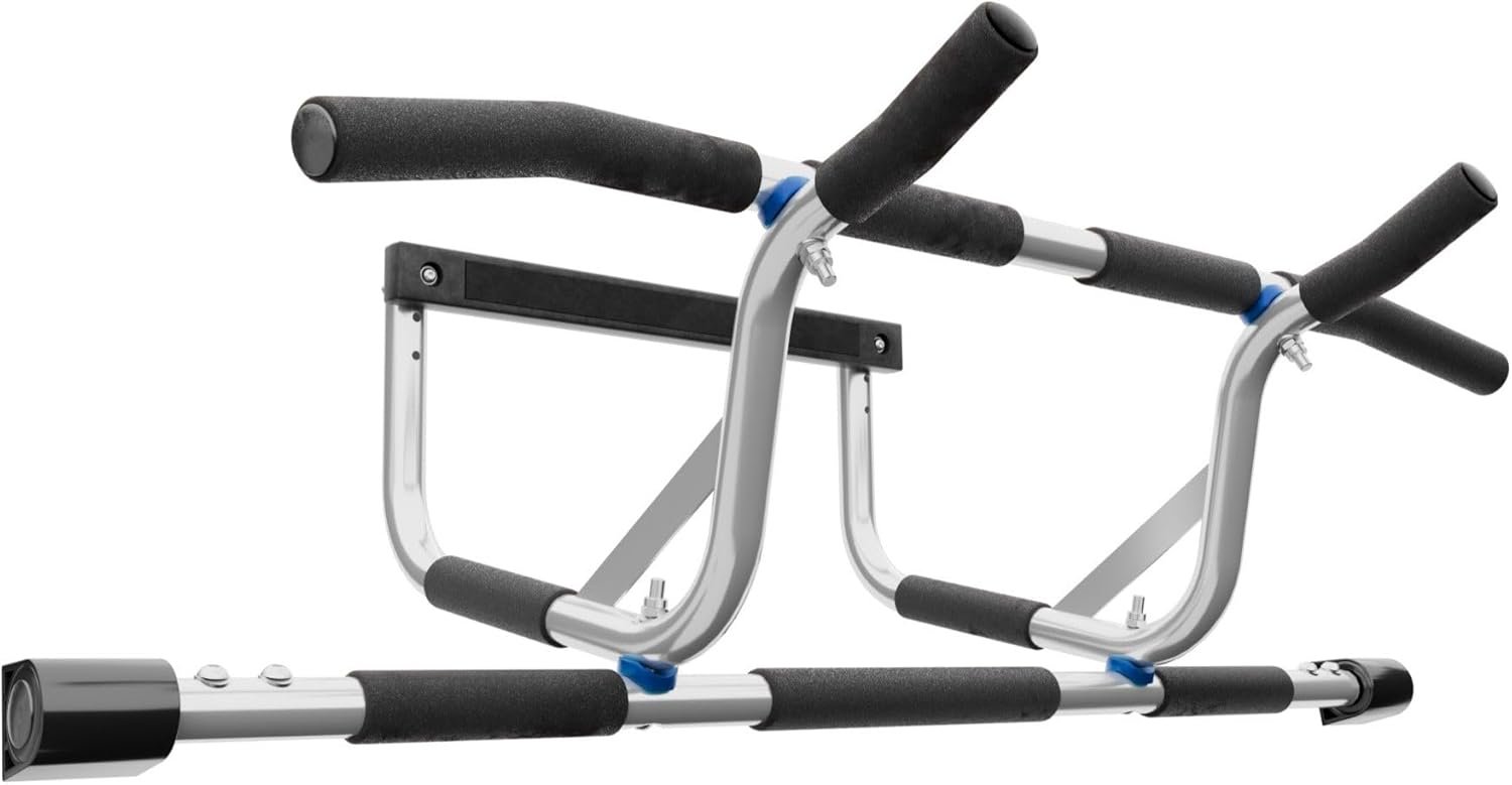 Ultimate Body Press XL Doorway Pull Up bar with Elevated bar & Adjustable Width