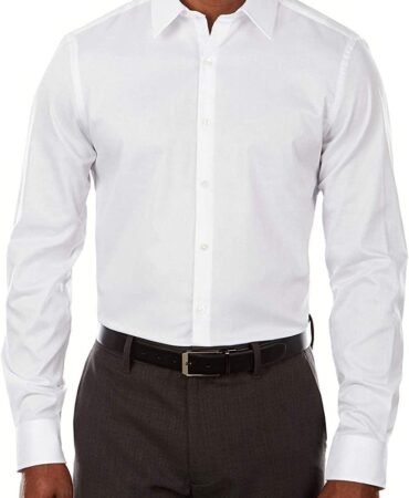Van Heusen Men's Flex Collar Slim Fit Stretch Dress Shirt