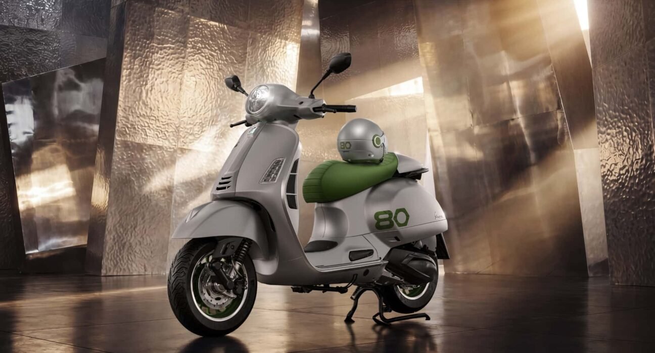 Vespa sets design power to surprise on its 80th birthday. Check out this limited edition scooter