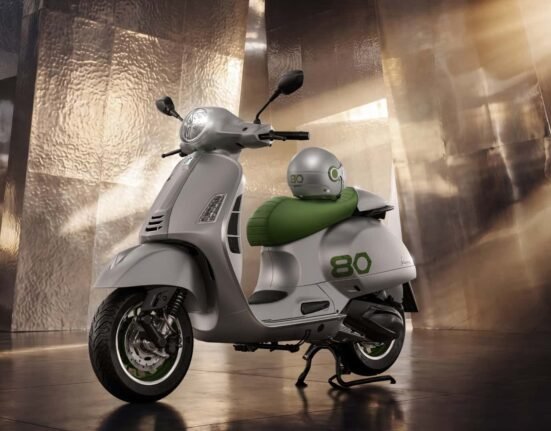 Vespa sets design power to surprise on its 80th birthday. Check out this limited edition scooter