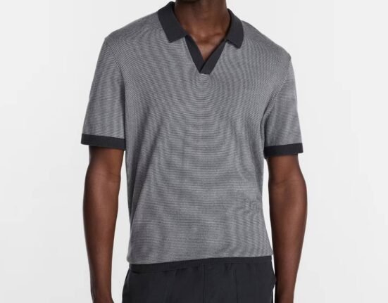 Walmart's $10 Knit Johnny Collar Polo Shirts are trendy, 100% cotton, and ideal for summer