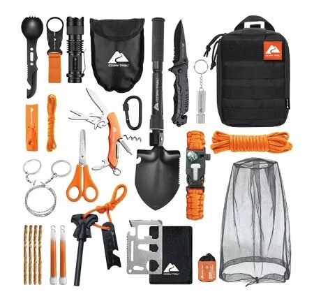 Walmart's Ozark Trail label creates a $30 survival kit with 21 essential pieces of outdoor gear