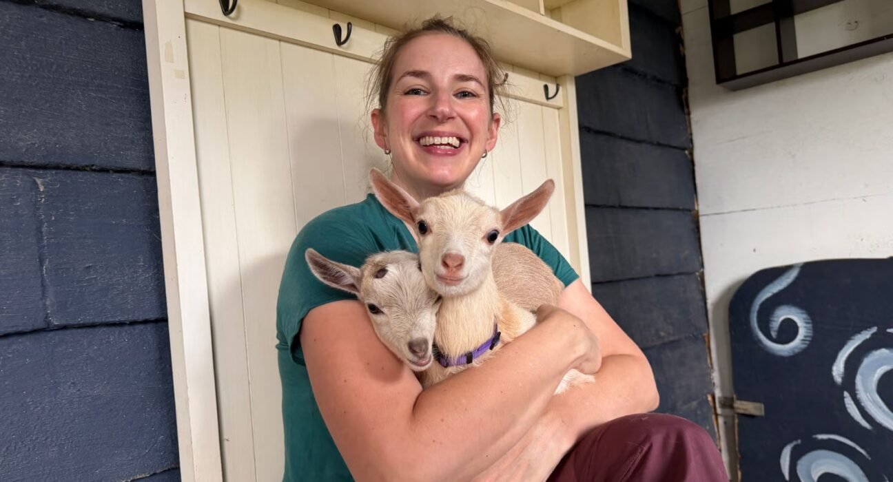 What is goat therapy and does it help with stress?