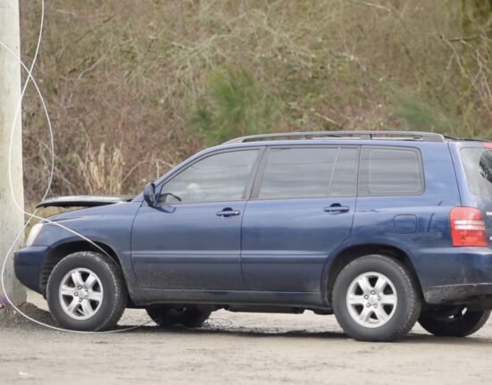 What to do when a power line has fallen on your car and you are trapped inside