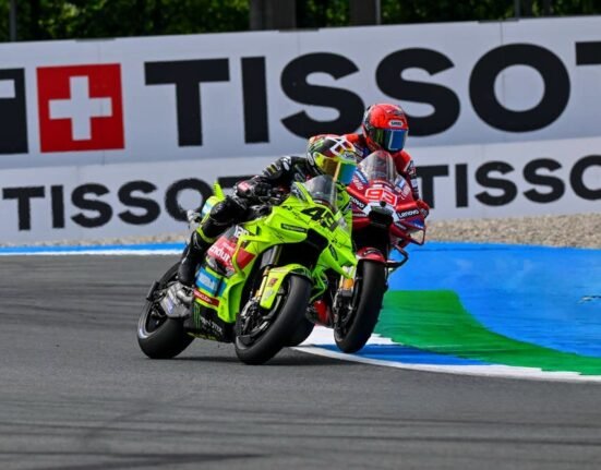 "When you throw a boomerang, it always comes back": Alex Marquez gives Di Giannantonio a loaded warning after Assen's most controversial moment