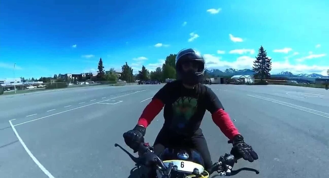 Who steals motorcycles from a riding school in the spring? apparently someone in alaska