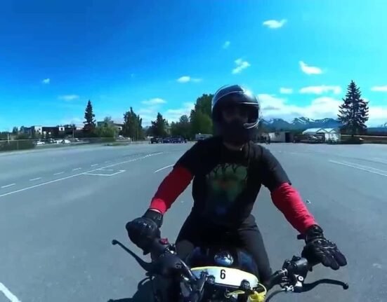Who steals motorcycles from a riding school in the spring? apparently someone in alaska