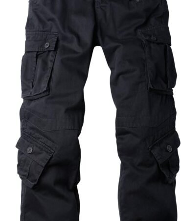 Women's Cotton Casual Military Army Cargo Combat Work Pants with 8 Pocket