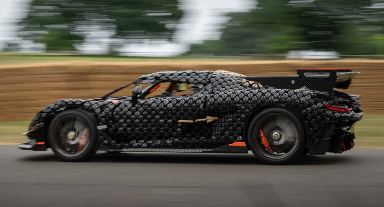 World's fastest Lego car: Koenigsegg reaches 69 mph