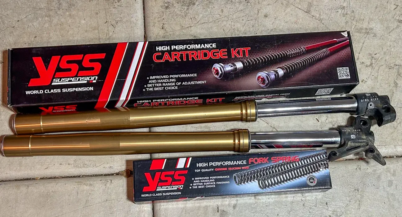 YSS Fork Cartridge Kit Review: For Honda CRF300L Rally