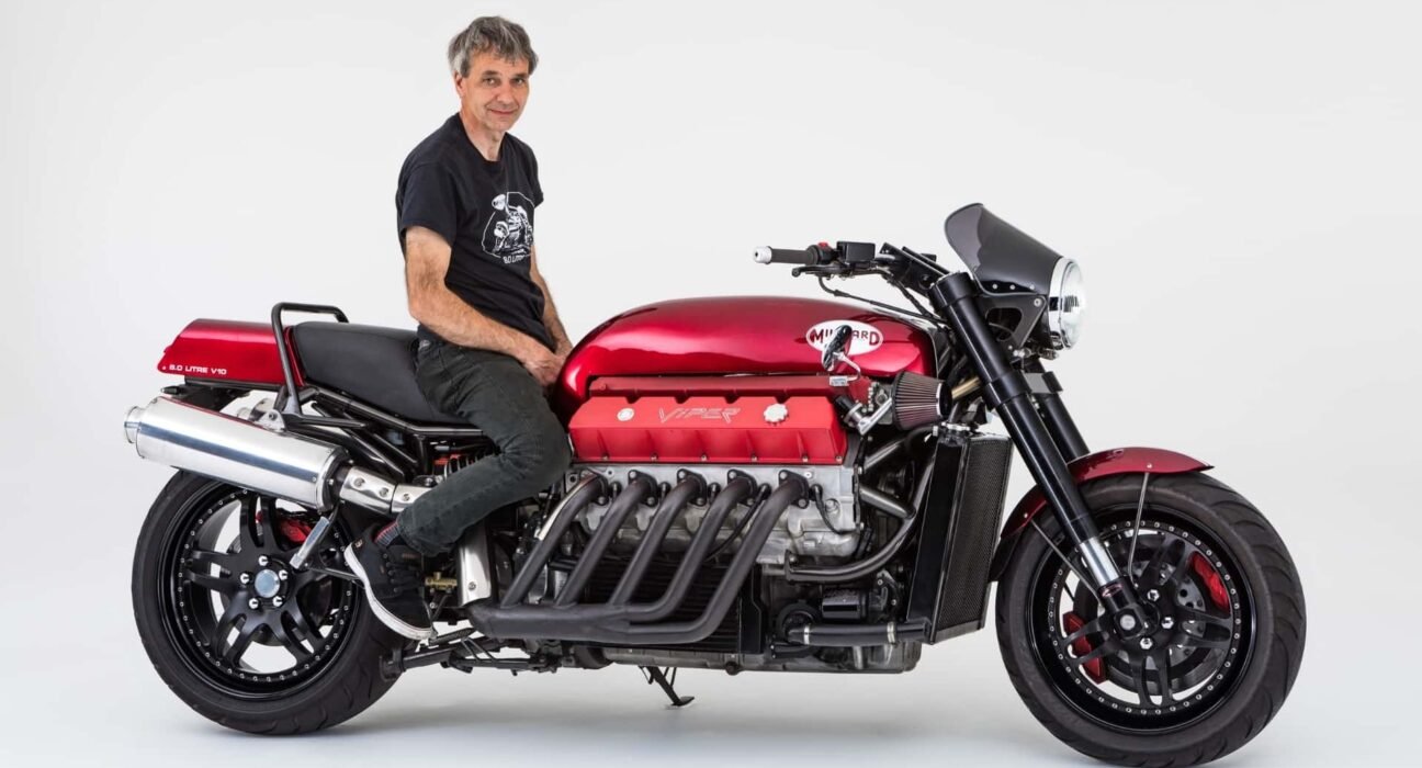 You can buy this Viper V10-powered motorcycle. First check your life insurance policy