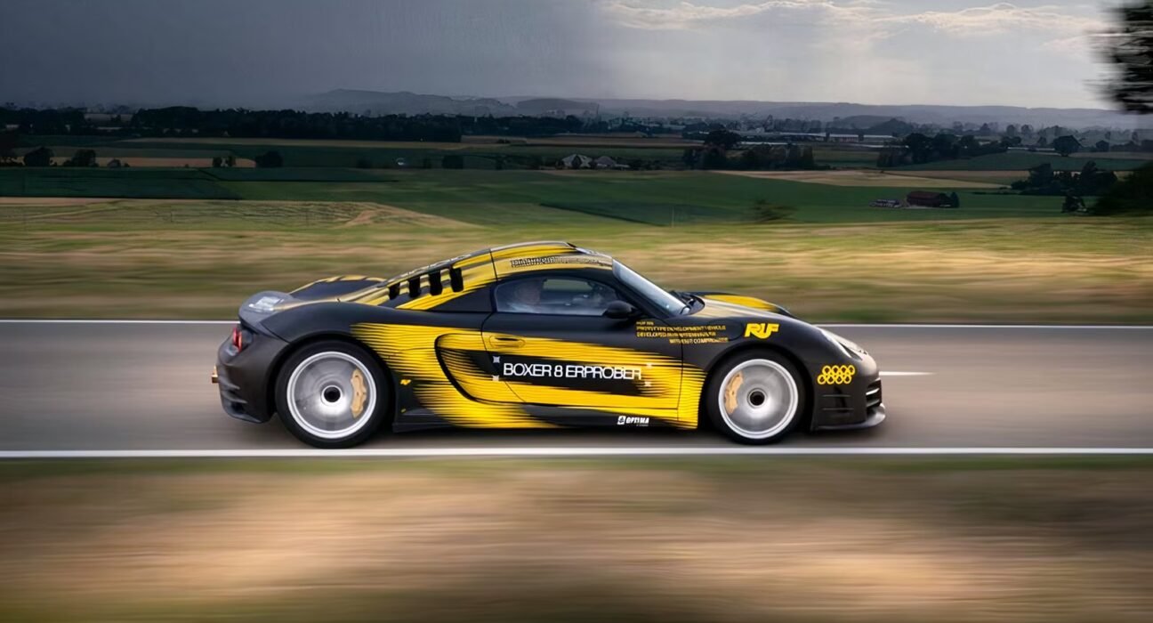 1,000 hp flat-eight engine in the Porsche 911