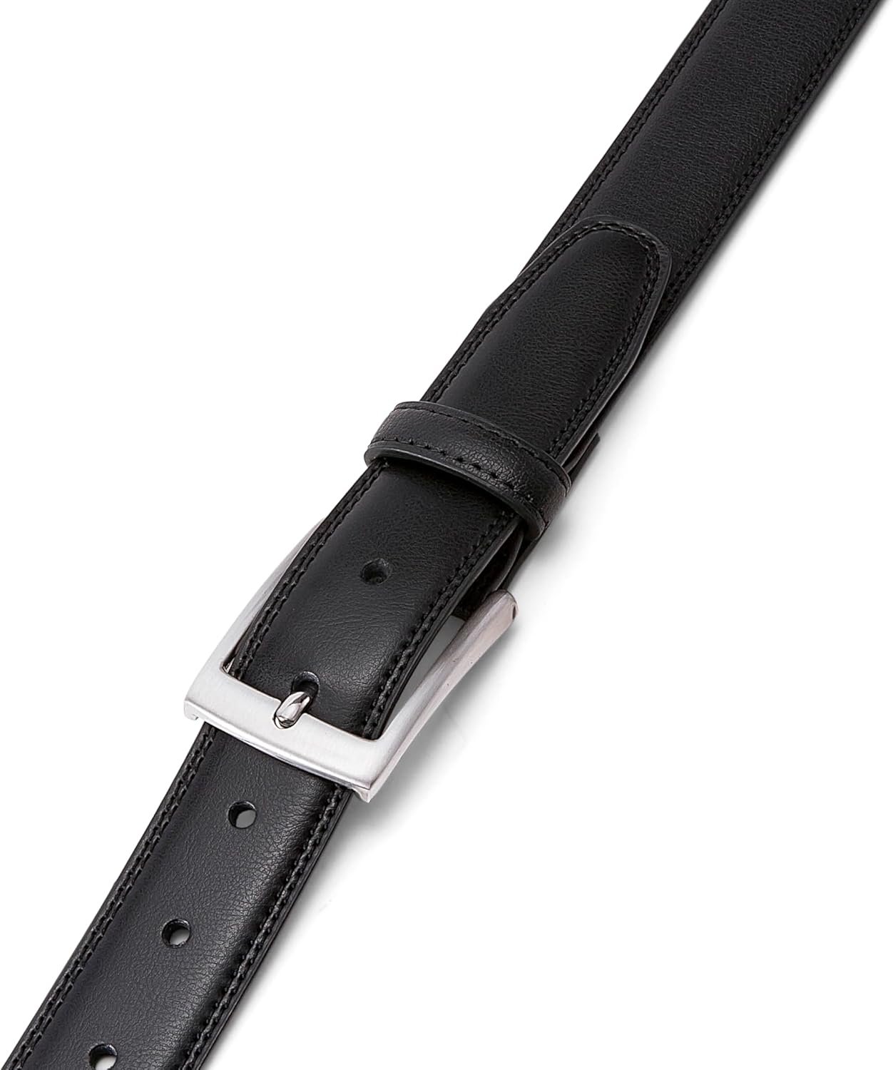 MILORDE Men's Genuine Leather Dress Belt, Handmade, 100% Cow Leather, Fashion & Classic Designs for Work Business and Casual