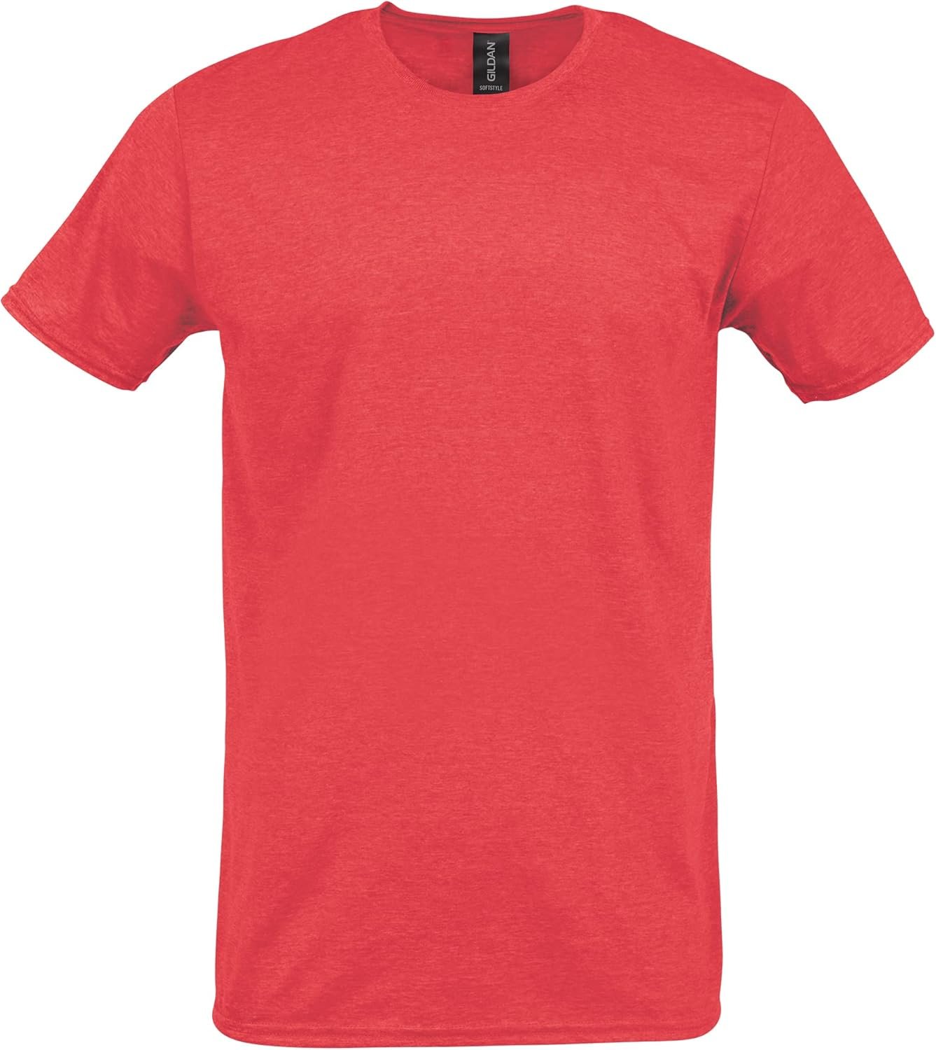 Gildan Adult Softstyle Cotton T-Shirt, Style G64000, Multipack