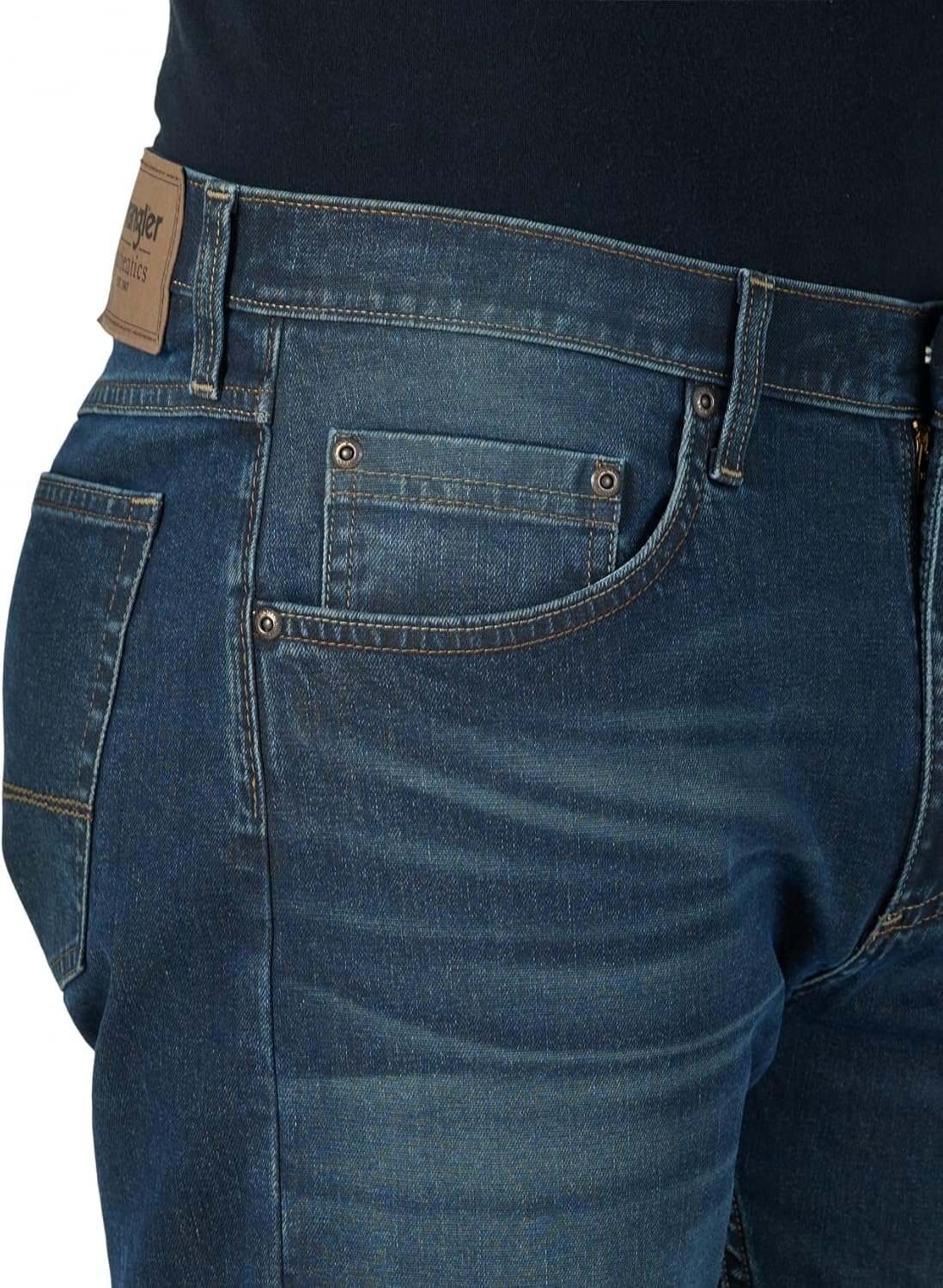 Wrangler Authentics Mens Athletic Fit Stretch Jean