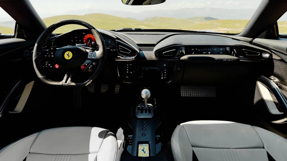 2027 Ferrari brings 12-cylinder manual stick-shift back to Maranello—sort of