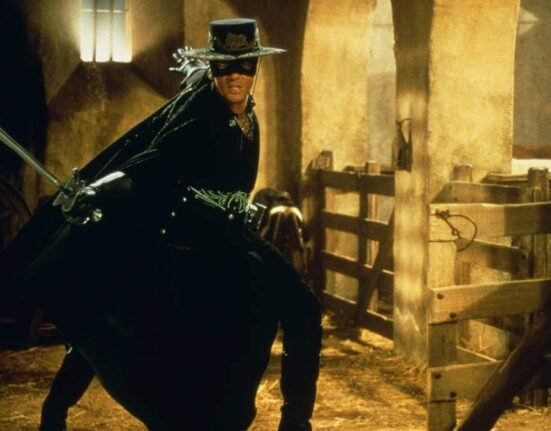 28 years ago: The iconic 90s western 'The Mask of Zorro' was released