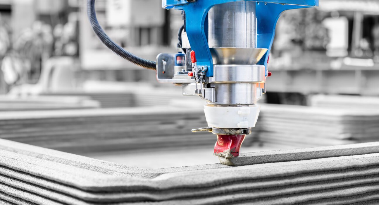3D-printed concrete could make construction climate-friendly