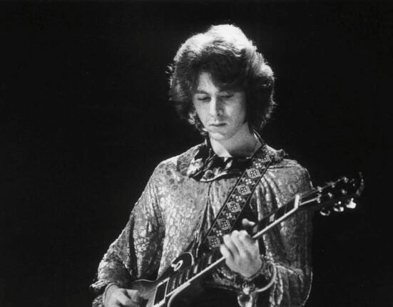 57 years ago today: The legendary guitarist performed his first concert with the iconic band