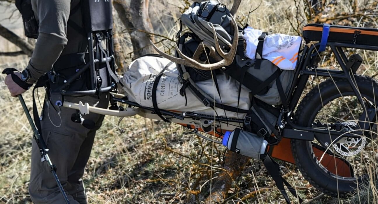 A cut-in-half e-bike makes a dope backcountry driver, plus takes the family hiking together