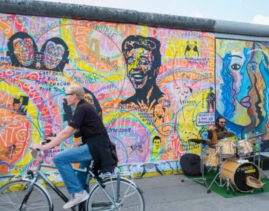 A man put up the Berlin Wall in his backyard. Now officials are investigating