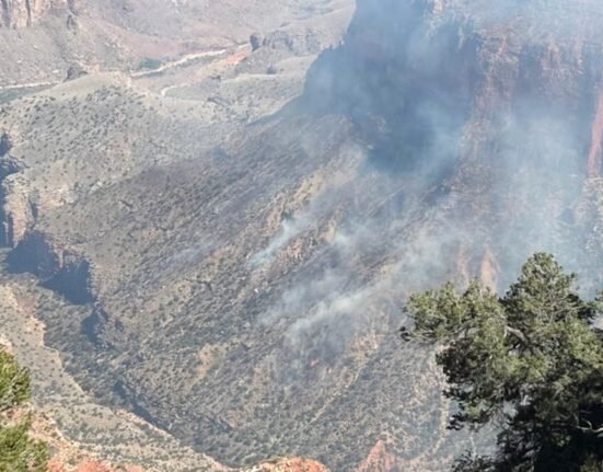 A year after Dragon Bravo devastated it, the Grand Canyon is burning again