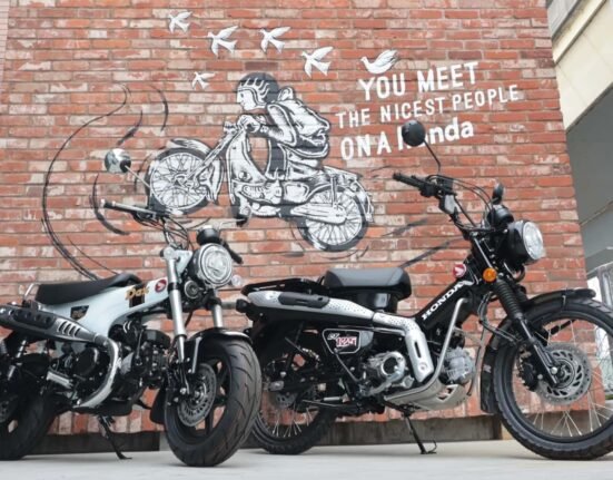 After huge success in Thailand, Honda recently opened this Red Moto Café in Japan