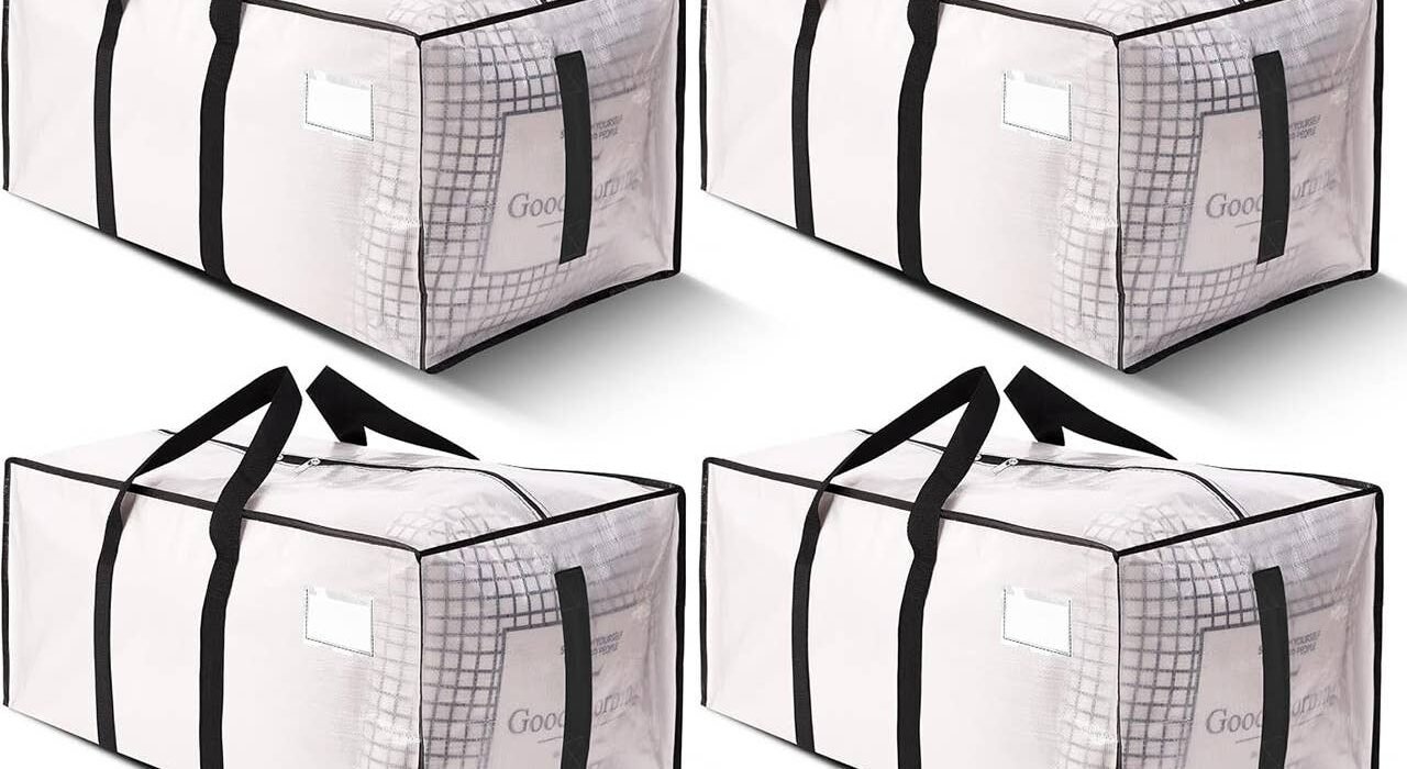 Amazon's $20 4-pack of moving totes is going viral ahead of the fall semester
