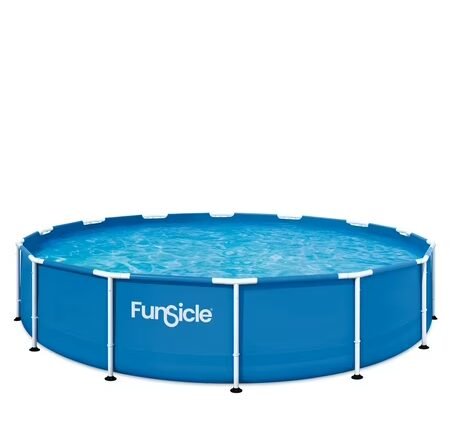 Amid the scorching heat, Walmart has a full-size above ground pool on sale for $99