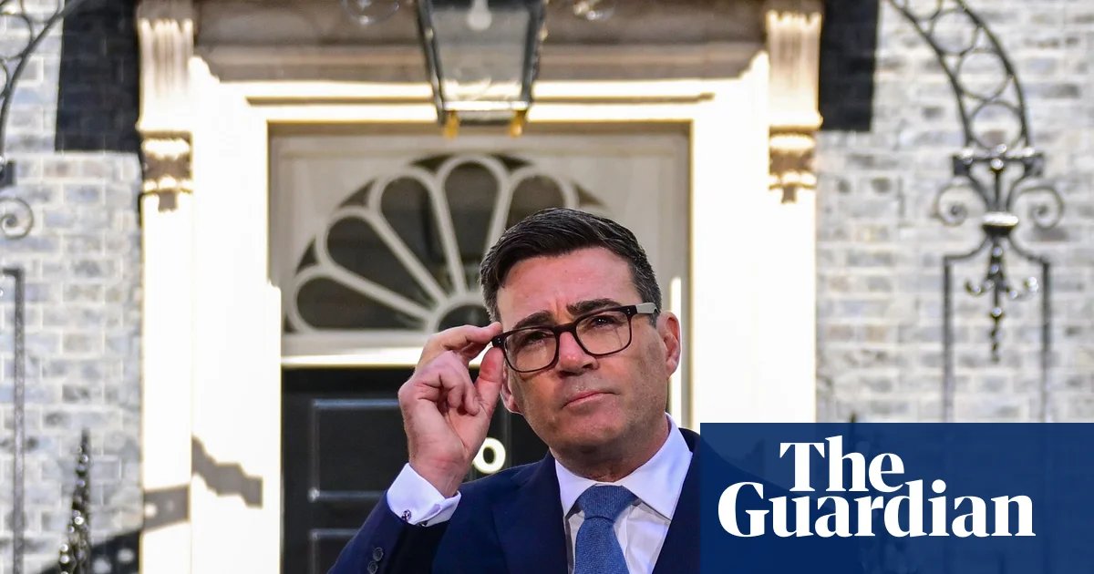 Andy Burnham becomes the new Prime Minister of Britain – Latest | Labor