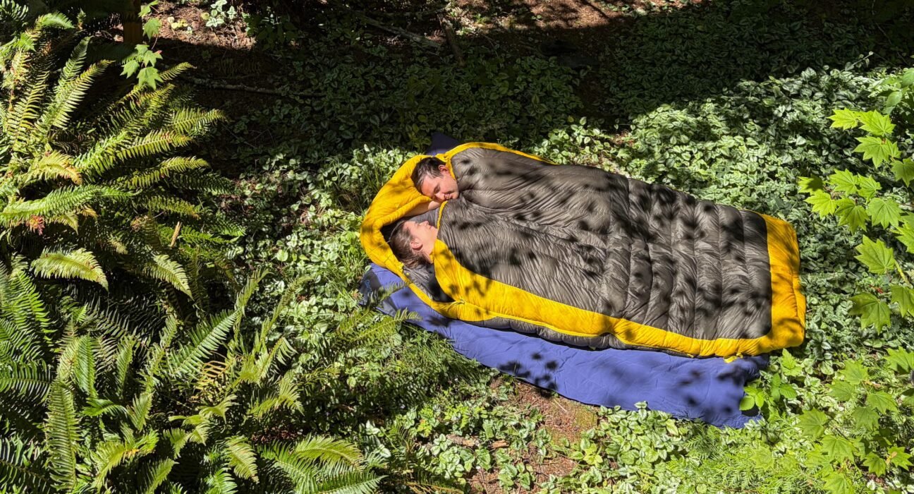Are double sleeping bags suitable for backpacking couples? I tried it.
