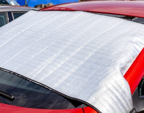 Are sunshades effective in reducing the temperature in your parked car?