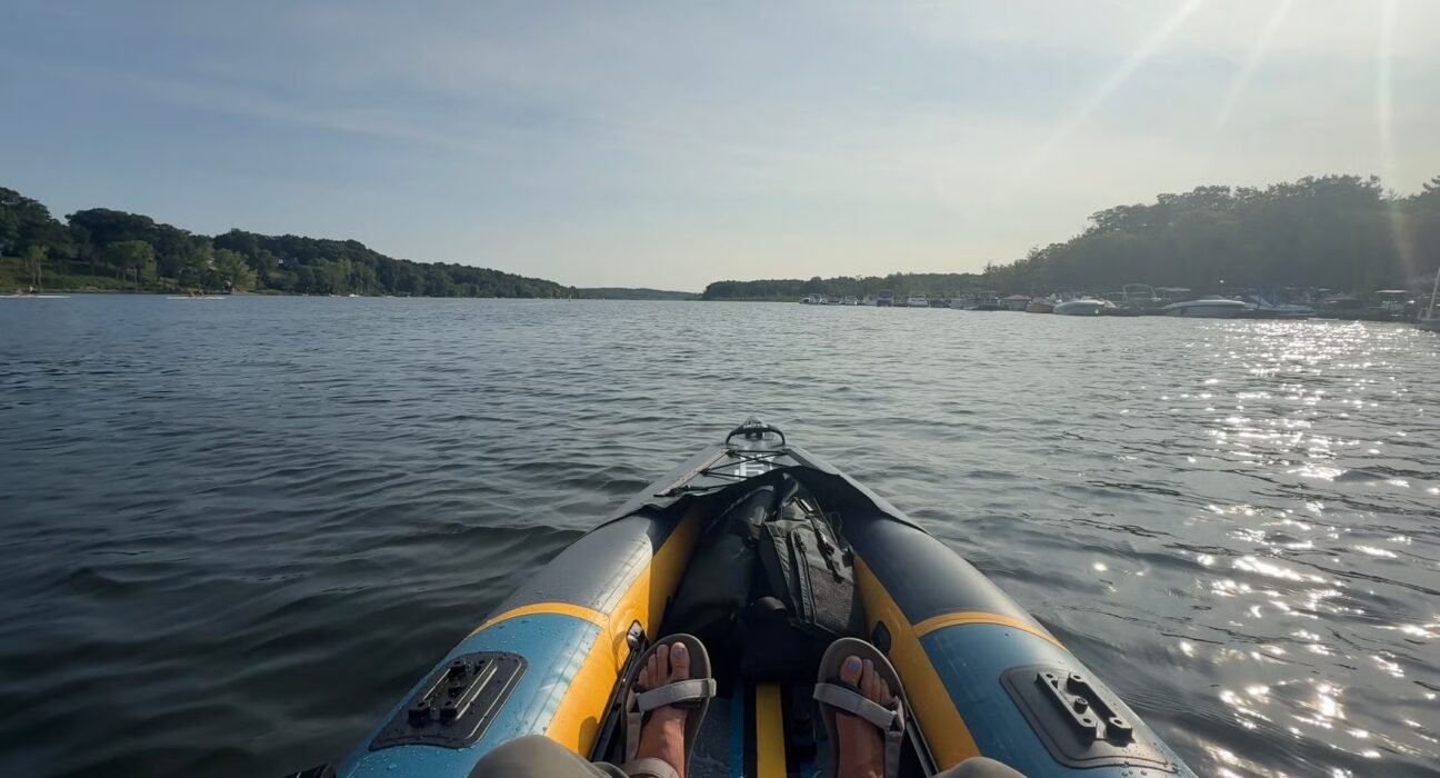 Bote's new inflatable kayak is fun, stable, and built for fishing