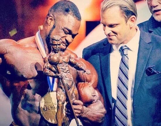 Brandon Curry reflects on his historic Mr. Olympia win as he returns to Olympia's Orleans Arena