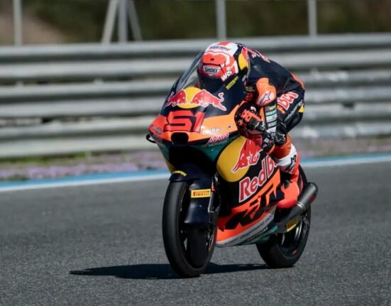 Brian Uriarte takes first career pole at Moto3 German Grand Prix