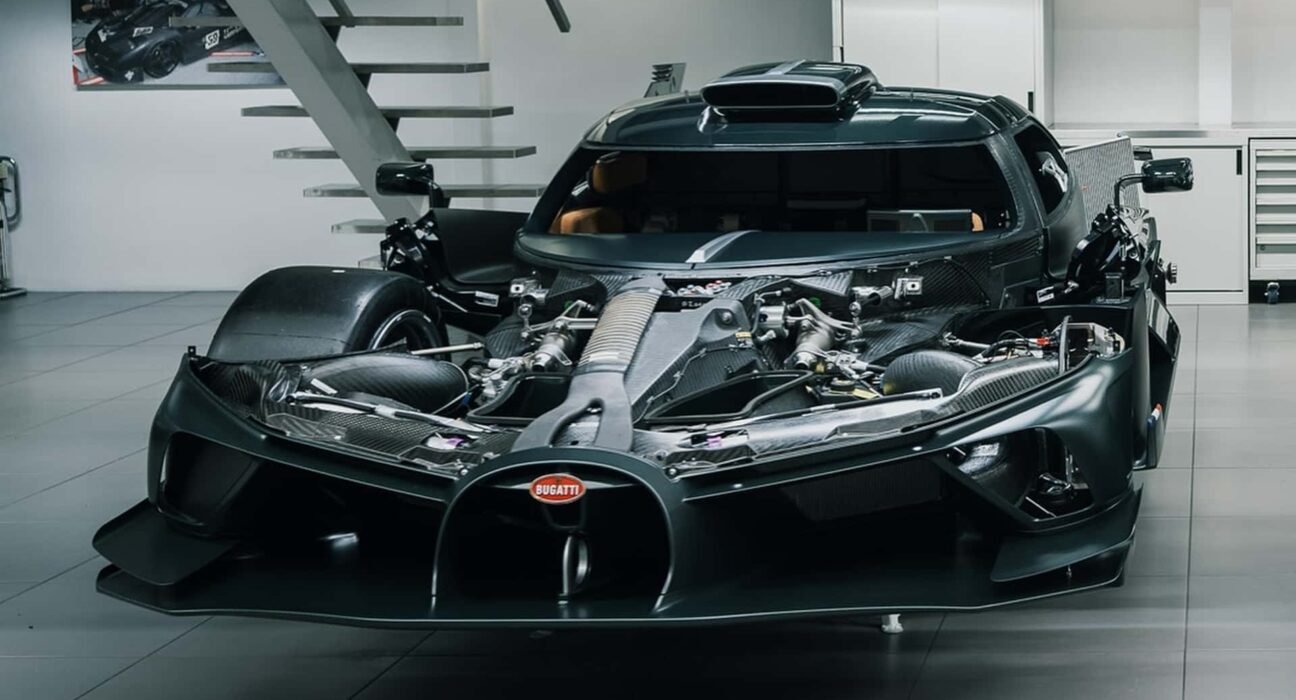 Bugatti's last W16-powered track car is now street legal