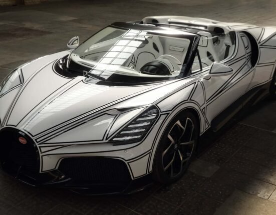 Bugatti's latest one-off is covered in genuine porcelain details