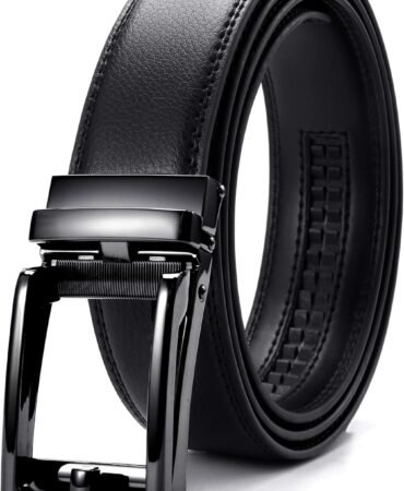 CHAOREN Click Belts for Men - Mens Ratchet Belt 1 3/8" for Dress Pants - Perfect Companion to Men's Oxfords