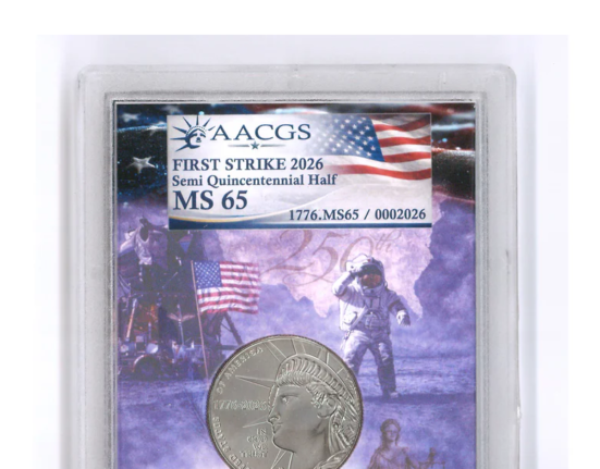 Celebrate America's 250th Birthday with the newly released Liberty Half Dollar coin