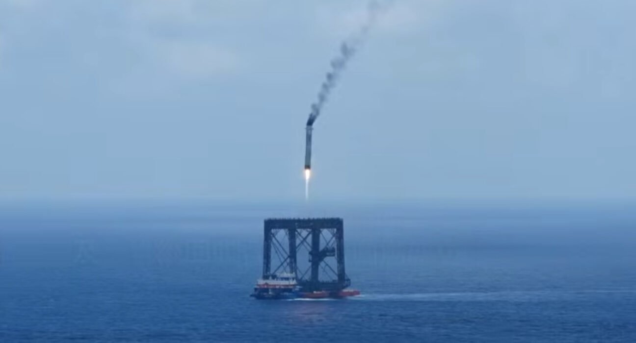 China successfully launches space rocket for the first time, matching SpaceX and Blue Origin