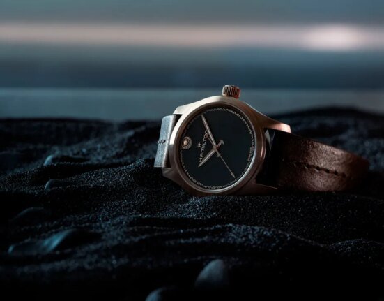 Christopher Nolan's signature is on the back of this 'Odyssey' watch