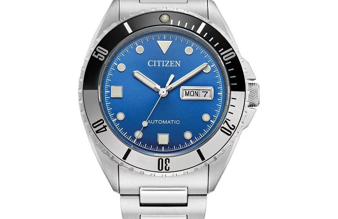 Citizen's stunning automatic blue-dial dive watch is 40% off at Macy's