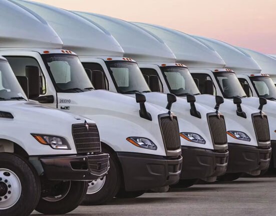 Class 8 truck sales end year in decline with slight bounce back