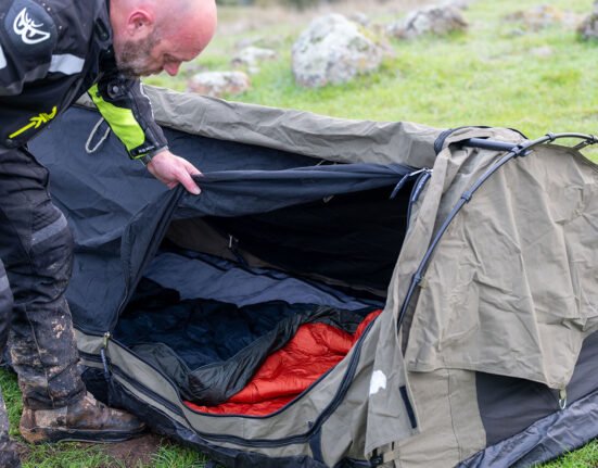 Coolkine Premium Biker Swag Review | Conversion of a tent man