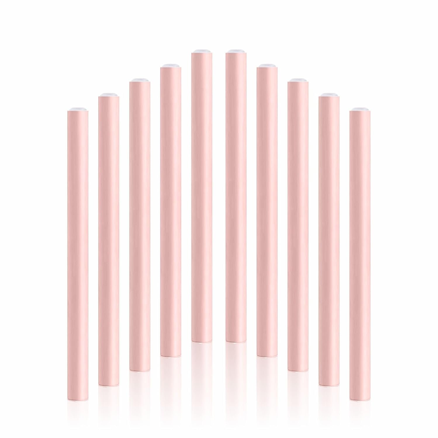 Curlers Hair Rollers Bendy Foam Roller Flexible Curling Rods Heatless Curlers Long Short Medium Hair No Heat For Sleeping Styling Hair Rollers Salon Diy 12 Pieces 16 mm (Pink, Medium)