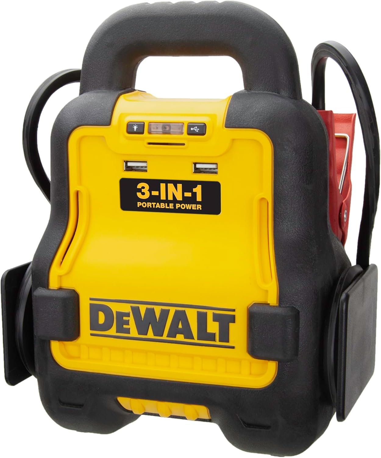 DEWALT DXAE20VBB Automotive Battery Booster and 12V Jump Starter with USB Power Station: Powered by Standard 20V MAX and FLEXVOLT Tool Batteries
