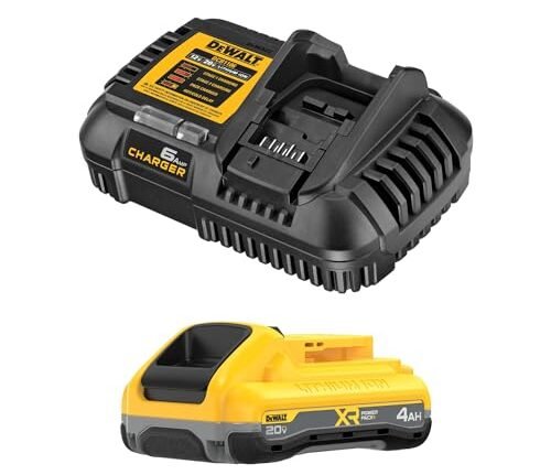 DeWalt's 20V Max XR Powerpack Battery and Charger Set is almost 50% off at Amazon right now