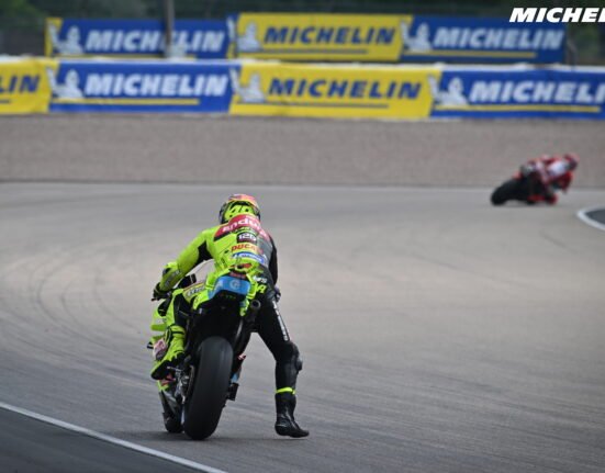 Fabio Di Giannantonio highlights Marc Marquez's huge lead in T4 at Sachsenring